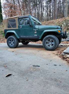 2000 Jeep Wrangler Sahara - cars & trucks - by owner - vehicle... for sale in Roanoke, VA