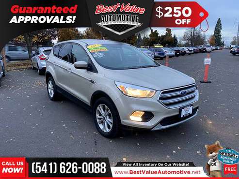 2017 Ford Escape SE FOR ONLY $288/mo! - cars & trucks - by dealer -... for sale in Eugene, OR