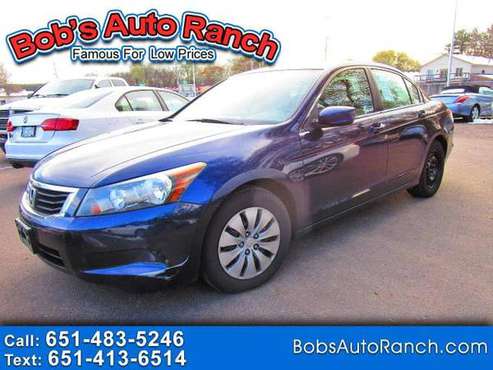 2009 Honda Accord Sdn 4dr I4 Auto LX - cars & trucks - by dealer -... for sale in Lino Lakes, MN