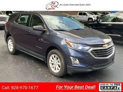 2018 Chevy Chevrolet Equinox LS suv Blue for sale in Marion, NC