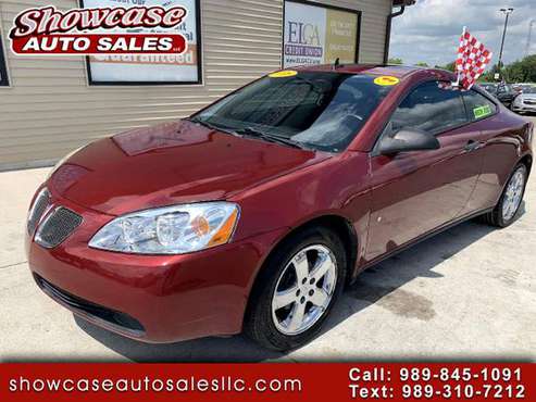 2008 Pontiac G6 2dr Cpe GT - cars & trucks - by dealer - vehicle... for sale in Chesaning, MI