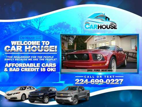 $115/mo [][][] 2005 Ford Mustang BAD CREDIT OK for sale in South Elgin, IL