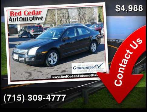 2008 Ford Fusion SE - cars & trucks - by dealer - vehicle automotive... for sale in Menomonie, WI