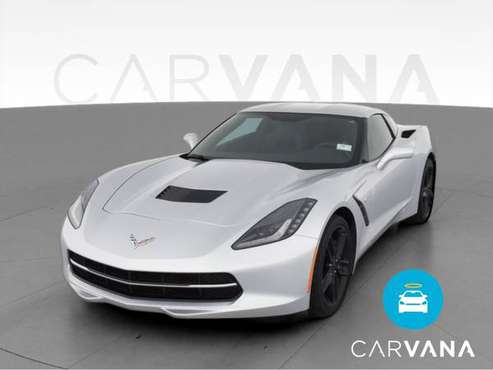 2019 Chevy Chevrolet Corvette Stingray Coupe 2D coupe Silver -... for sale in College Station , TX
