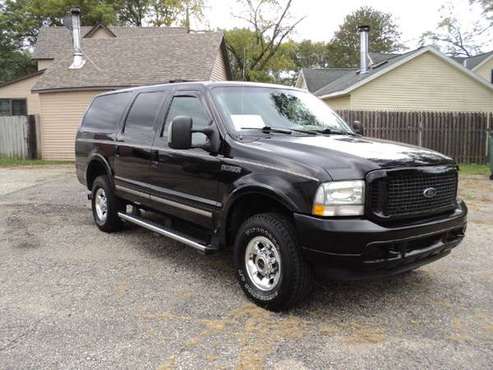 2004 Ford Excursion Limited Black Diesel 4x4 for sale in Pardeeville, WI
