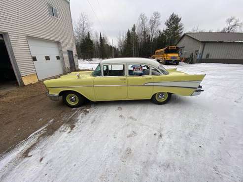 1957 Chevy four door - cars & trucks - by owner - vehicle automotive... for sale in Eveleth, MN