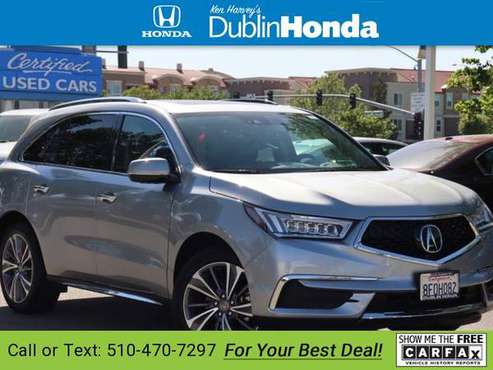 2018 Acura MDX 3 5L suv - - by dealer - vehicle for sale in Dublin, CA