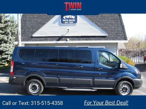 2017 Ford Transit Wagon XL wagon Blue Jeans Metallic for sale in Spencerport, NY