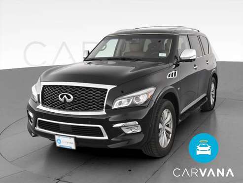 2016 INFINITI QX80 Sport Utility 4D suv Black - FINANCE ONLINE -... for sale in Washington, District Of Columbia