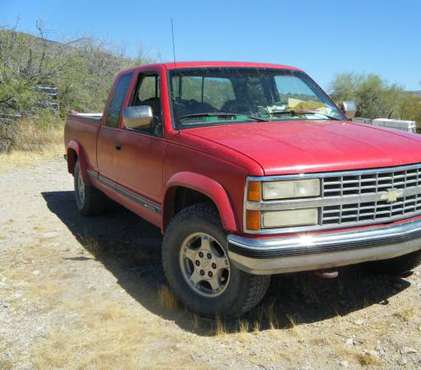1992 Chevy 4x4 Shortbed Pickup for sale in Wikieup, AZ