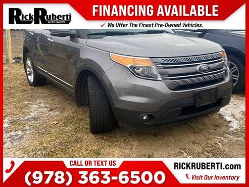 2013 Ford Explorer Limited FOR ONLY 284/mo! - - by for sale in Fitchburg, MA