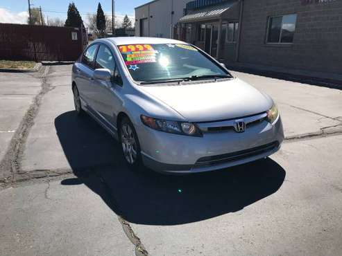 2008 Honda Civic LX- EXTRA LOW MILES 66k, CLEAN, GREAT MPG, GOOD... for sale in Sparks, NV