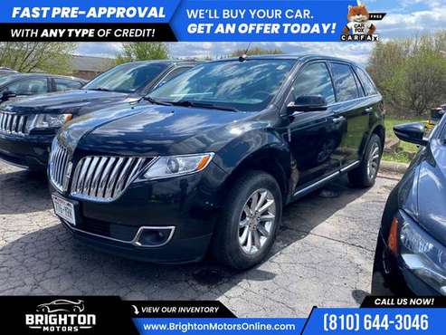 2013 Lincoln MKX Base AWD! AWD Wagon FOR ONLY 225/mo! - cars & for sale in Brighton, MI