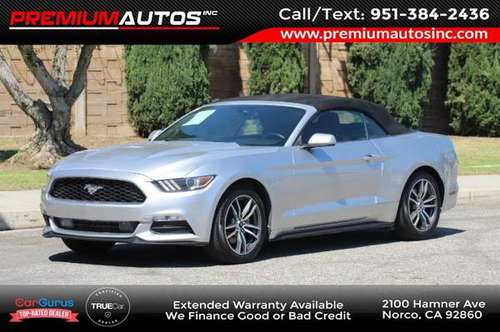 2015 Ford Mustang V6 Convertible - cars & trucks - by dealer -... for sale in Norco, CA