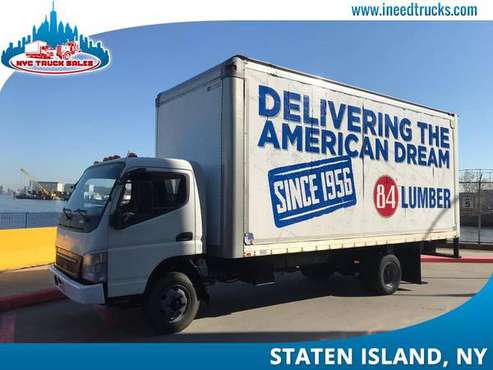 2007 MITSUBISHI FUSO FE180 MANUAL TRANSMISSION 20' FEET -New Haven for sale in Staten Island, CT