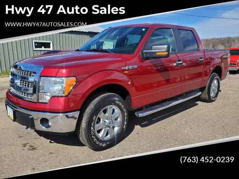2013 Ford F-150 F150 F 150 XLT 4x4 4dr SuperCrew Styleside 5 5 ft for sale in St Francis, MN
