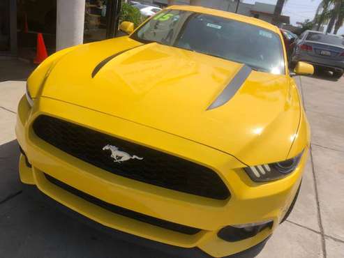15' Mustang 4 cyl EcoBoost, Auto, NAV, Heat/Cool Seats, 42K miles for sale in Visalia, CA