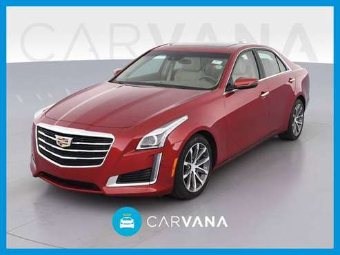 2016 Caddy Cadillac CTS 2 0 Luxury Collection Sedan 4D sedan Red for sale in Alexandria, MD