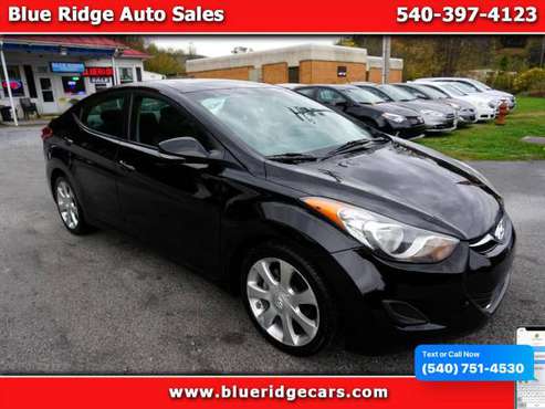 2012 Hyundai Elantra Limited - ALL CREDIT WELCOME! - cars & trucks -... for sale in Roanoke, VA