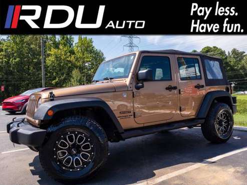 2015 Jeep Wrangler Unlimited Sport 4WD for sale in Raleigh, NC