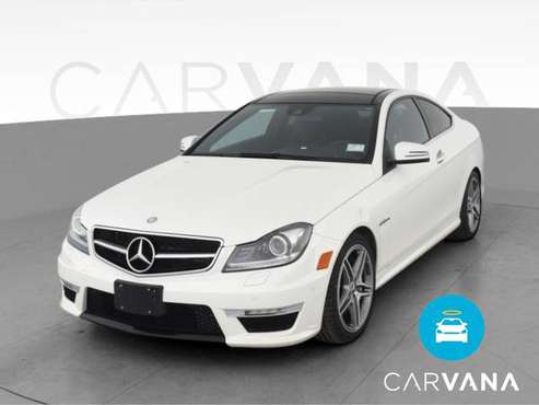 2012 Mercedes-Benz C-Class C 63 AMG Coupe 2D coupe White - FINANCE -... for sale in Revere, MA
