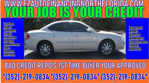 2008 Buick LaCrosse 4dr Sdn CXL BAD CREDIT NO CREDIT REPO,S THATS OK for sale in Gainesville, FL