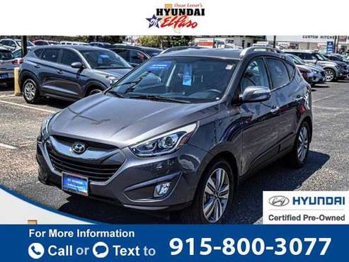 2015 Hyundai Tucson Limited suv shadow grey metallic for sale in El Paso, TX