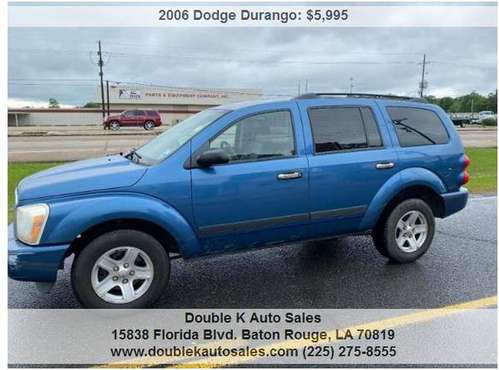 2006 DODGE DURANGO SLT 3RD ROW SEATING SUV - - by for sale in Baton Rouge , LA
