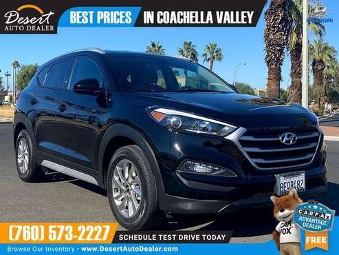 Don't miss this 2017 Hyundai Tucson 26,000 MILES 1 OWNER LIKE NEW SE... for sale in Palm Desert , CA