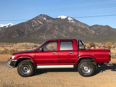 1995 Toyota Hilux Crew Cab 4WD 2 8L Diesel Pickup Truck - cars & for sale in Taos Ski Valley, NM
