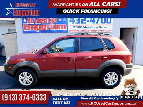2008 Hyundai Tucson - PRICED TO SELL - 3 DAY SALE!!! - cars & trucks... for sale in Merriam, MO