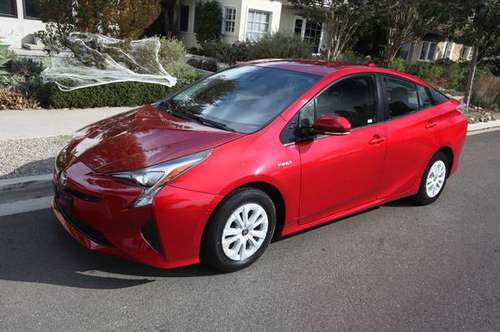 2018 Toyota Prius Red Camera SELF PARK Radar Cruise GPS Only 30k... for sale in Long Beach, CA