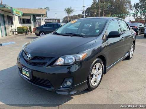 2013 Toyota Corolla S S 4dr Sedan 5M - ** IF THE BANK SAYS NO WE SAY... for sale in Visalia, CA
