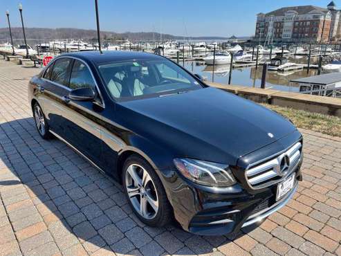 2017 Mercedes-Benz E-Class E300 4MATIC black on black - cars & for sale in Woodbridge, District Of Columbia