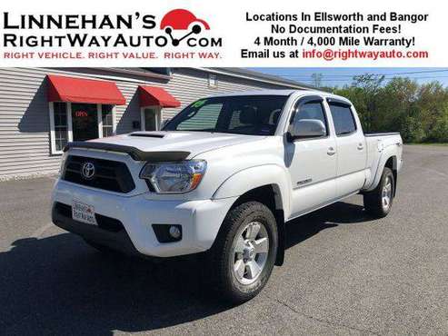 2015 Toyota Tacoma Autocheck Available on Every Vehicle for sale in Bangor, ME