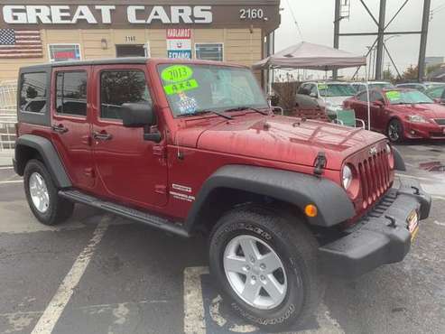 2013 Jeep Wrangler Unlimited Sport 4x4 4dr - Low Miles - 1 Owner -... for sale in Sacramento , CA