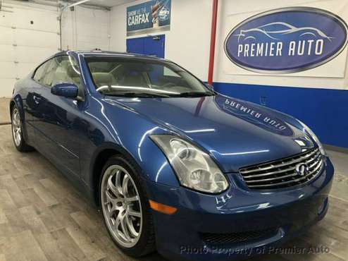 2006 INFINITI G35 COUPW 6-SPEED LOW MILES - - by for sale in Palatine, IL