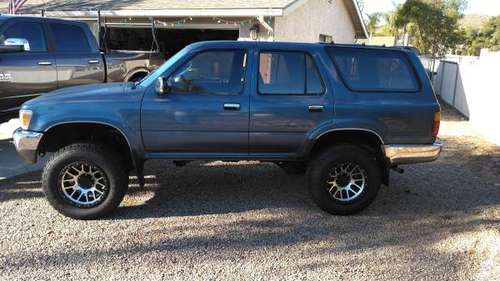 1991 Toyota 4Runner 4X4 - cars & trucks - by owner - vehicle... for sale in Ramona, CA