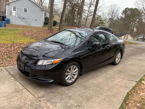 2012 Honda Civic EX coupe for sale in Charlotte, NC