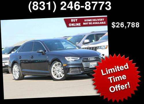 2017 Audi A4 2.0T Premium Plus - Lower Price - cars & trucks - by... for sale in Seaside, CA