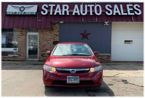 2007 Honda Civic LX - cars & trucks - by dealer - vehicle automotive... for sale in Rochester, MN