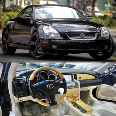 2003 LEXUS SC 430 CONVERTIBLE LOW MILES SC430 TIMING BELT JUST DONE... for sale in Portland, OR