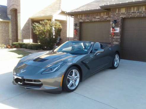 2016 CHEVROLET CORVETTE STINGRAY CONVERTIBLE - cars & trucks - by... for sale in Fort Worth, TX