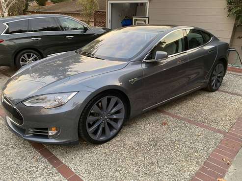 2014 Tesla Model S Low Miles Clean Carfax!! - cars & trucks - by... for sale in Belmont, CA