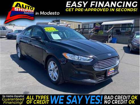 2016 Ford Fusion SE Sedan 4D - cars & trucks - by dealer - vehicle... for sale in Modesto, CA