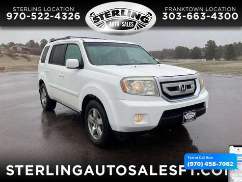 2010 Honda Pilot 4WD 4dr EX-L - CALL/TEXT TODAY! for sale in Sterling, CO