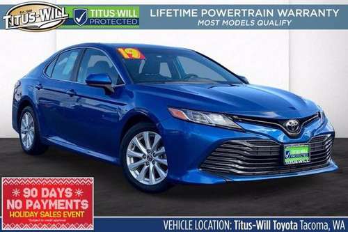 2019 Toyota Camry LE Sedan - cars & trucks - by dealer - vehicle... for sale in Tacoma, WA