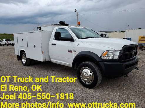 2012 Dodge 5500 4wd 11ft Mechanics Service Lube Welder Bed Truck... for sale in Oklahoma City, OK