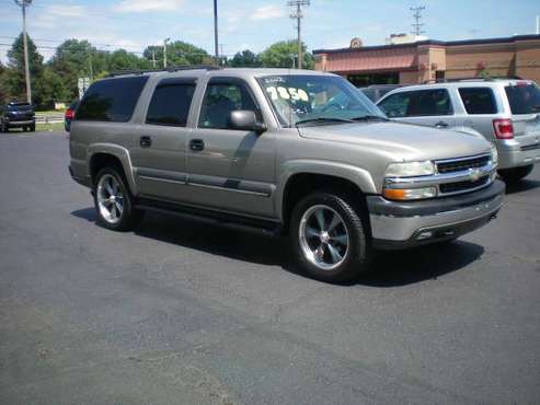 2002 CHEVY SUBURBAN AUTO A/C 5.3L 22" WHEELS VERY NICE - cars &... for sale in Pataskala, OH