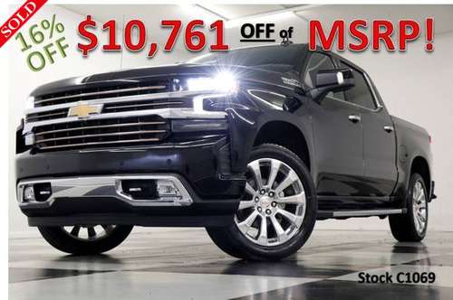 16% OFF MSRP *BRAND NEW Black 2020 Chevy Silverado 1500 HIGH COUNTRY... for sale in Clinton, FL
